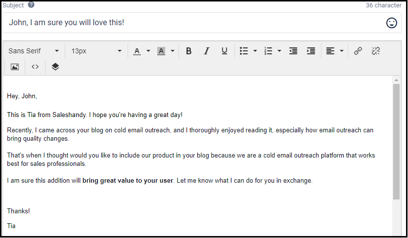 Improving Link Building Outreach Emails