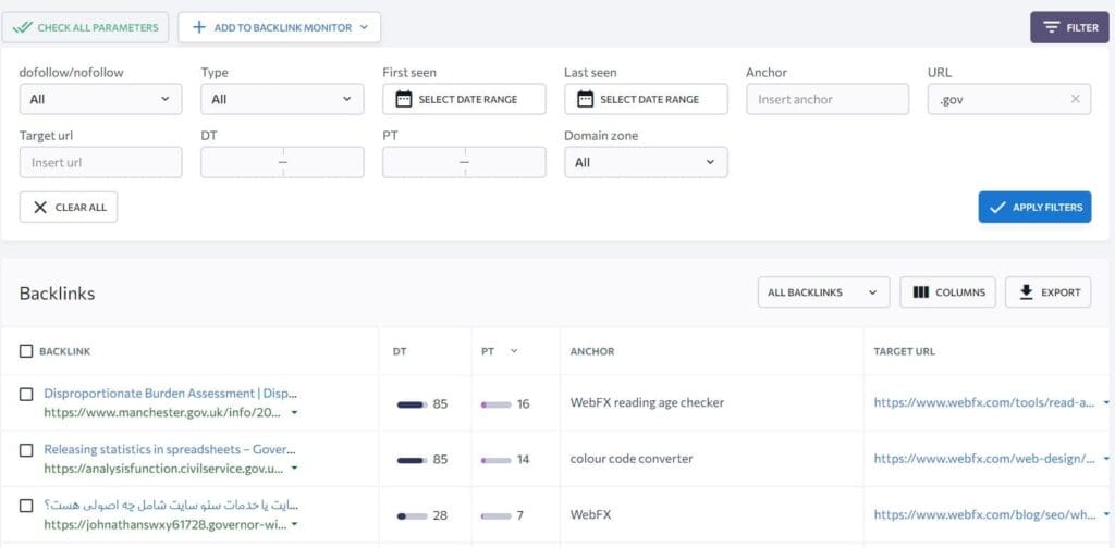 Link Building Tools: How To Get Links From .Edu And .Gov Domains